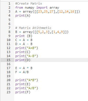 Pyton Matrix Math A Quick Review on Linear Algebra – Machine Learning from Scratch
